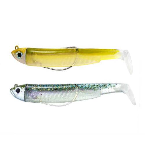 Fiiish Black Minnow BM902 BM3009 Double Combo Shore 5 Gr Silikon Yem - Ghost Minnow-Wakasagi SİLİKON YEM FIIISH