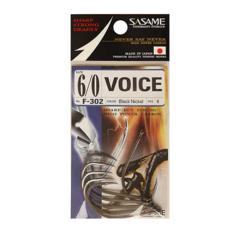 Sasame F-302 Voice Serisi Olta İğnesi Yemli Olta İğneleri Sasame