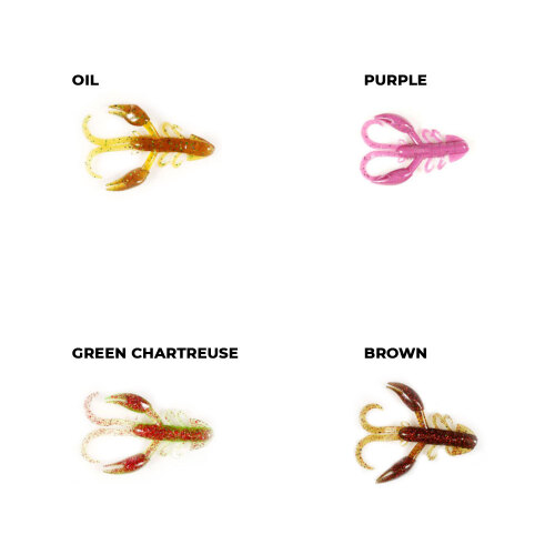 Ryuji Rock Craw 7.2 Cm Silikon Yem