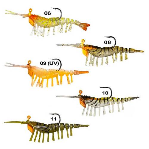 Ryuji Ayu Shrimp 7.5 Cm 7.2 Gr Silikon Karides Yem SİLİKON YEM Ryuji