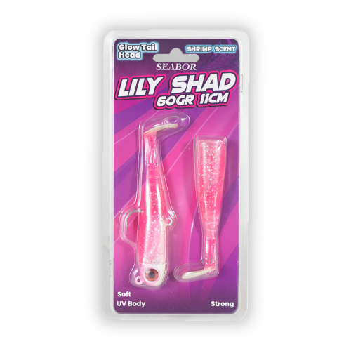 Seabor Lily Shad Combo 13.5 Cm 125 Gr Silikon Yem
