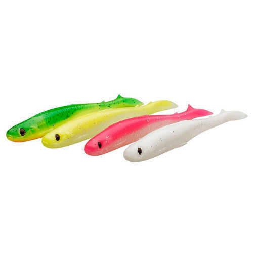 Savage Gear Slender Scoop Shad Dark Water Mix Silikon Yem SİLİKON YEM Savage Gear
