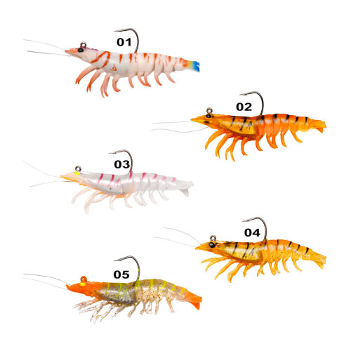 Ryuji Real Shrimp 7.6 Cm 12 Gr Silikon Karides Yem SİLİKON YEM Ryuji