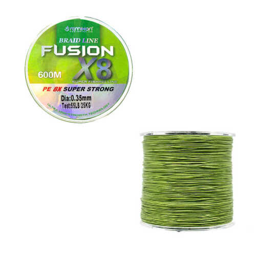 Remixon Fusion 600 M X8 Green İp Misina ÖRGÜ İPLER Remixon