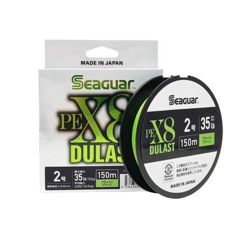 Seaguar Dulast 8X 150 Mt Flash Green İp Misina