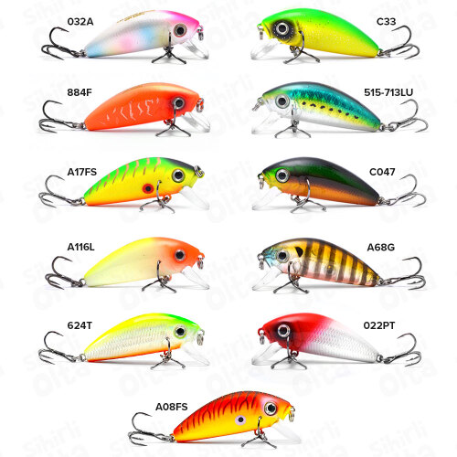 Strike Pro Mg-002 Mustang Minnow 4.5 Cm 4.2 Gr Maket Yem