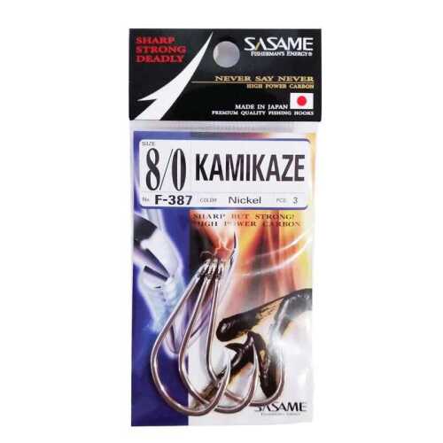 Sasame F-387 Kamikaze Nikel İğne Yemli Olta İğneleri Sasame