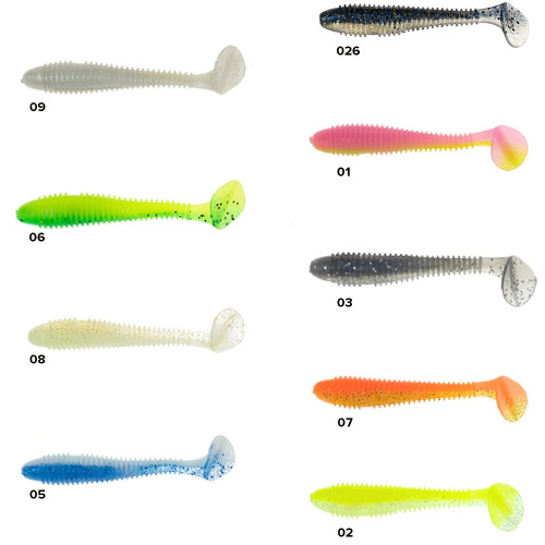 Fujin Round Bait 7 Cm Silikon Yem